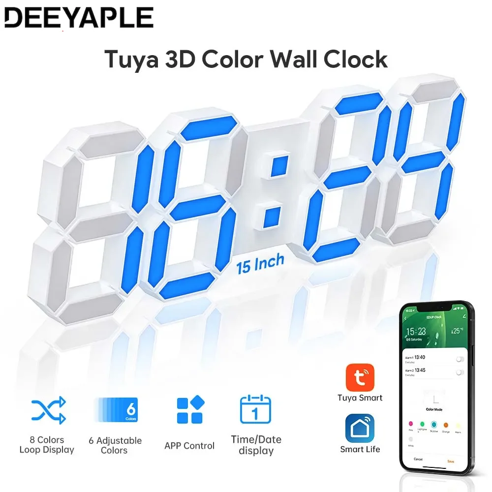 Deeyaple -3D LED  ð 8  ÷, Ʈ    ˶ ð 15 ġ   ̺ ð